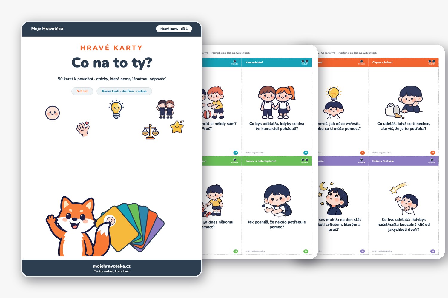 Hravé karty · Co na to ty?