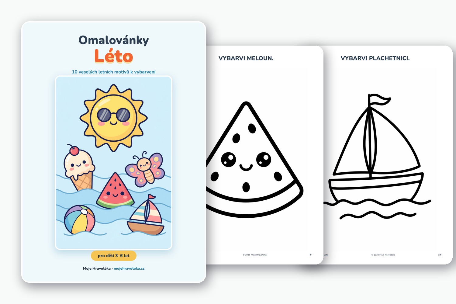 Omalovánky · Léto